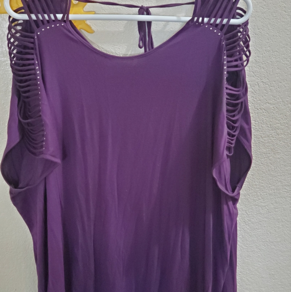 Dark Purple blouse